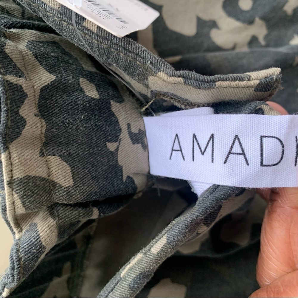 ANTHROPOLOGIE THE WANDERER CAMO PANTS GREEN TAN - Picture 9 of 14